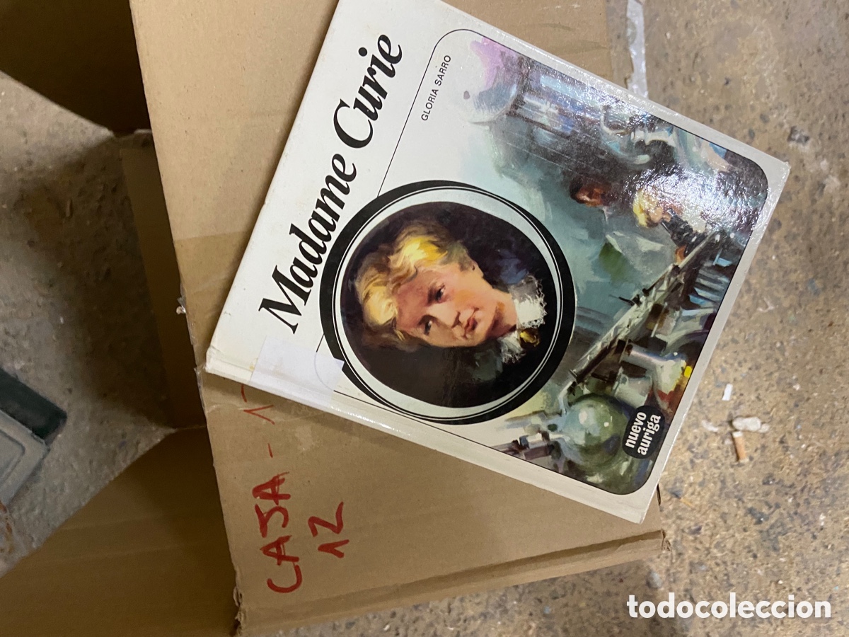 Libros de segunda mano: Caja12 Madame Curie GLORIA sarro / auriga