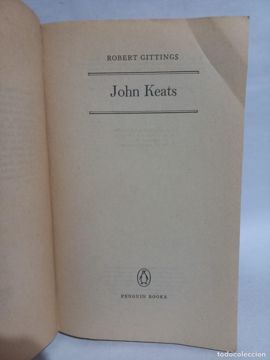 Libros de segunda mano: Robert Gittings - John Keats - 1971 - Foto 3