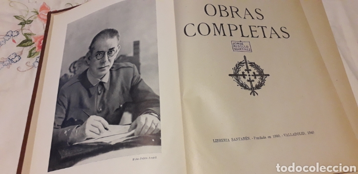 Libros de segunda mano: OBRAS COMPLETAS, EMILIO MOLA VIDAL, - Foto 2