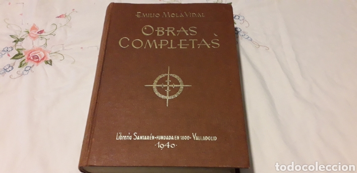 Libros de segunda mano: OBRAS COMPLETAS, EMILIO MOLA VIDAL, - Foto 1