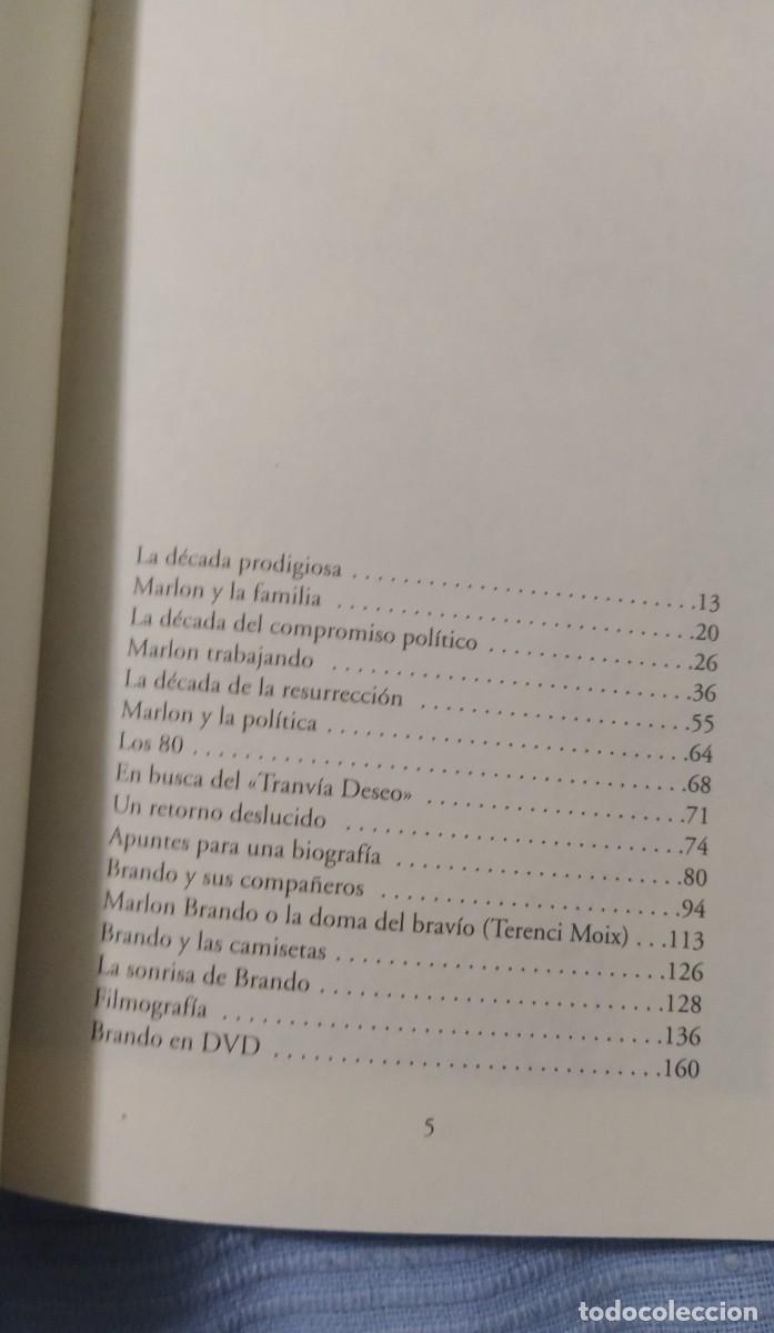Libros de segunda mano: Libro Marlon Brando - Foto 8