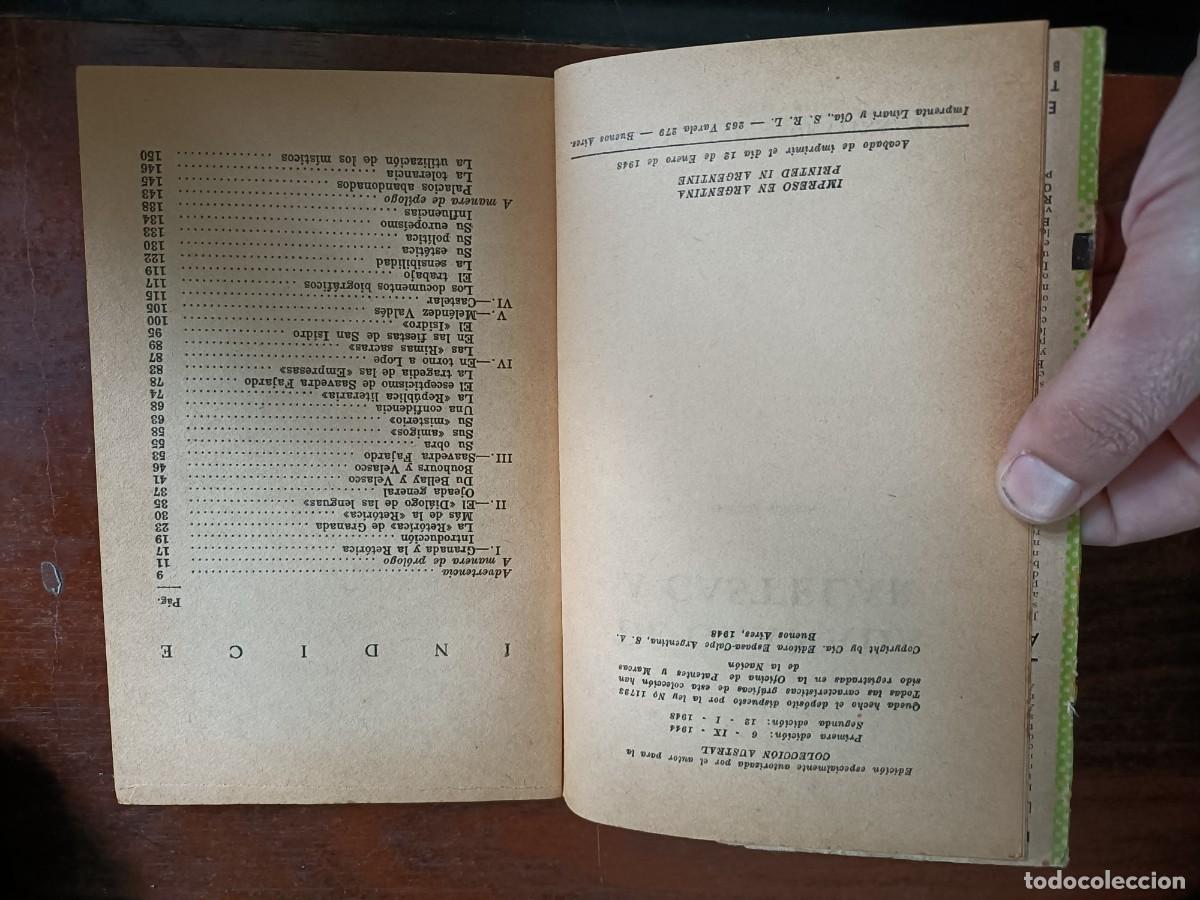 Libros de segunda mano: DE GRANADA A CASTELAR. AZOR&Iacute;N. 2&ordf; Edici&oacute;n, 1948 - Foto 4