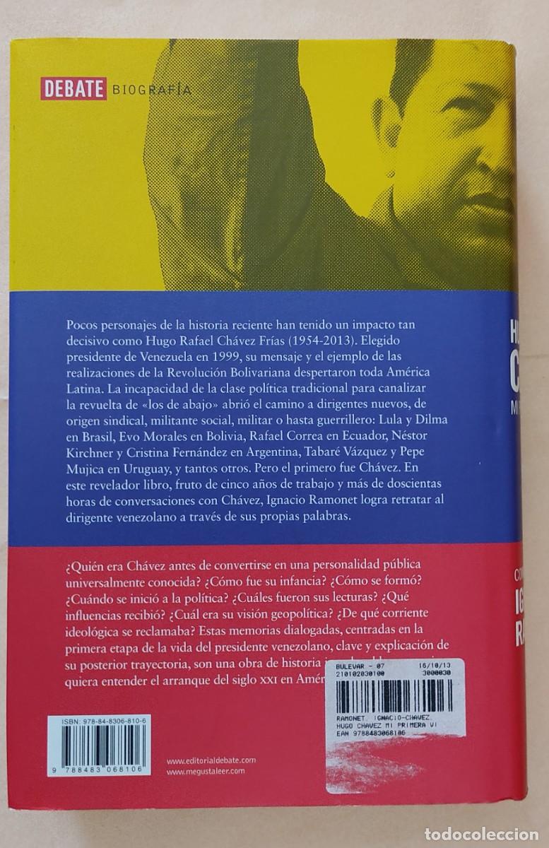 Libros de segunda mano: Ignacio Ramonet-Hugo Ch&aacute;vez. 1&ordf; edici&oacute;n. - Foto 2