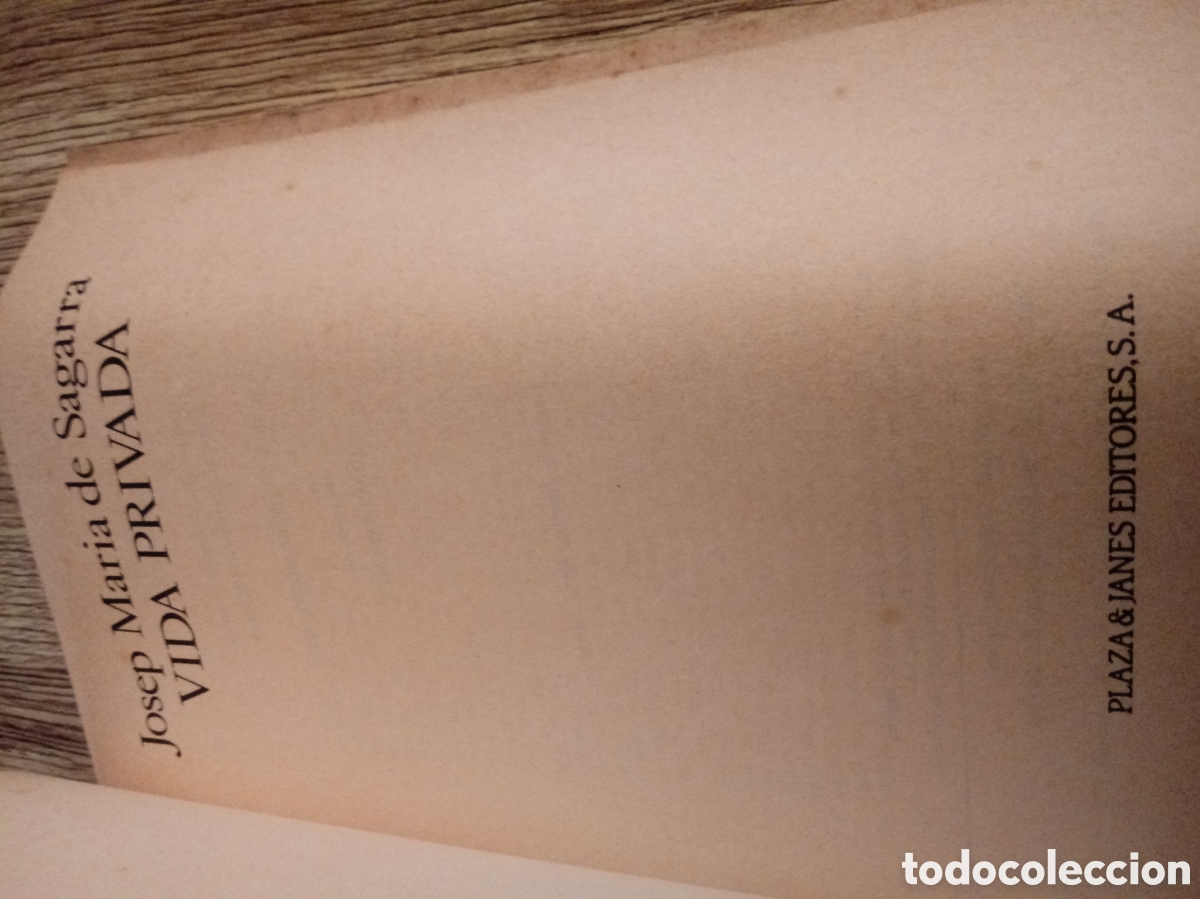 Libros de segunda mano: Vida Privada de Josep Maria de Segarra - Foto 2