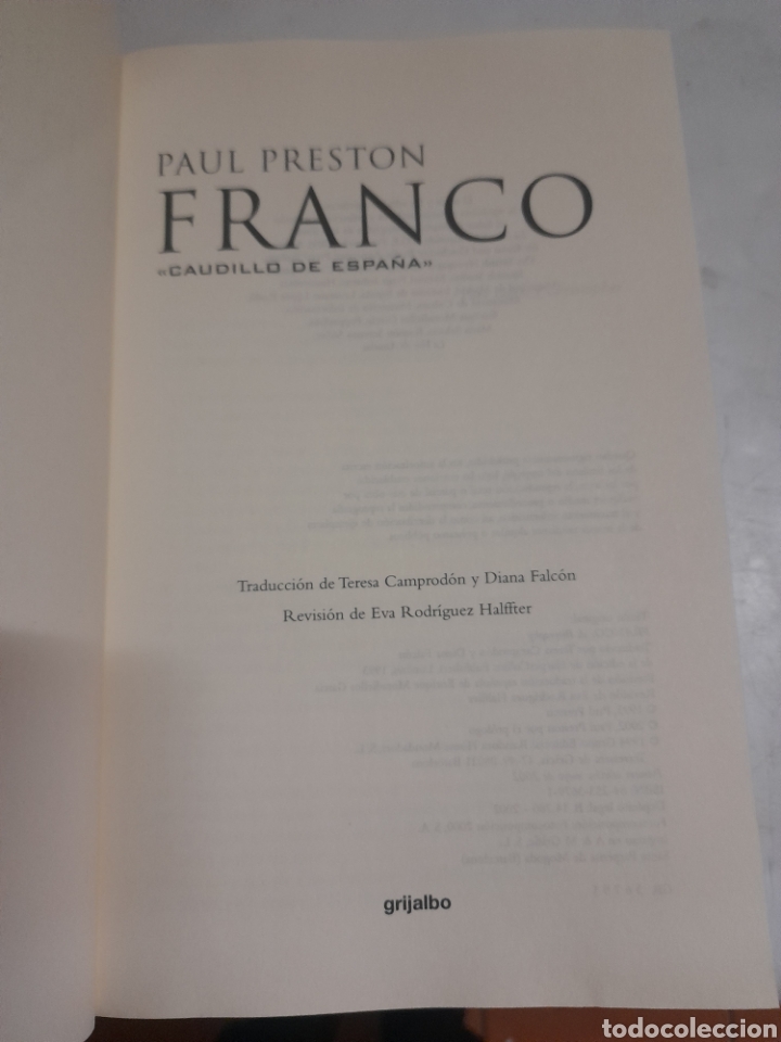 Libros de segunda mano: FRANCO CAUDILLO DE ESPA&Ntilde;A, 1 edici&oacute;n de 2002 - Foto 2
