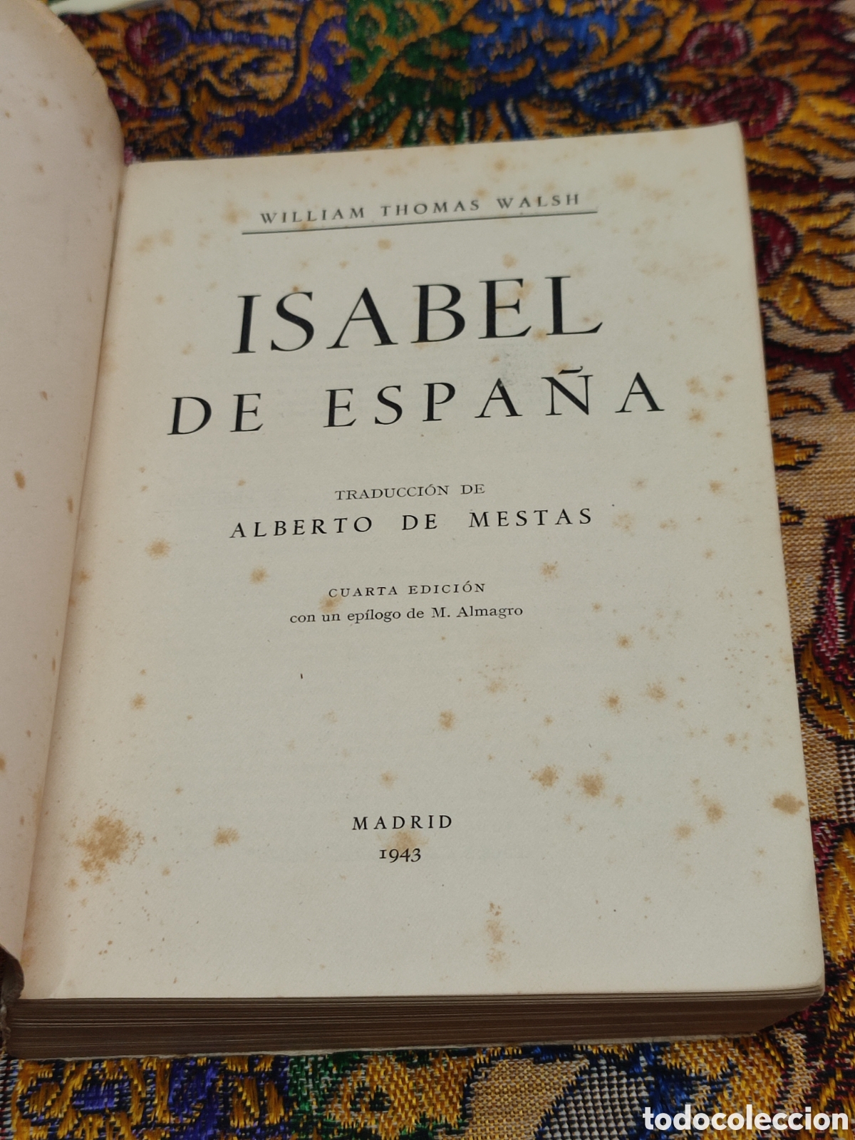 Libros de segunda mano: Isabel de Espa&ntilde;a William Thomas Walsh - Foto 5