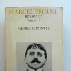 Libros de segunda mano: MARCEL PROUST. BIOGRAFÍA. VOLUMEN 2. GEORGE D. PAINTER. ED. LUMEN. MADRID 1967. Lote 379163394