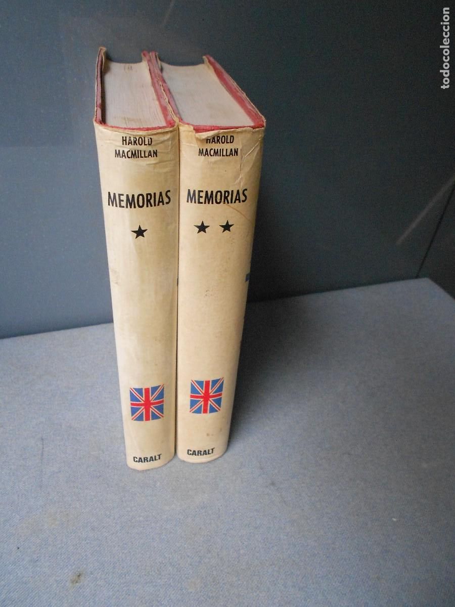 Libros de segunda mano: HAROLD MACMILLAN. MEMORIAS. DOS TOMOS - Foto 16