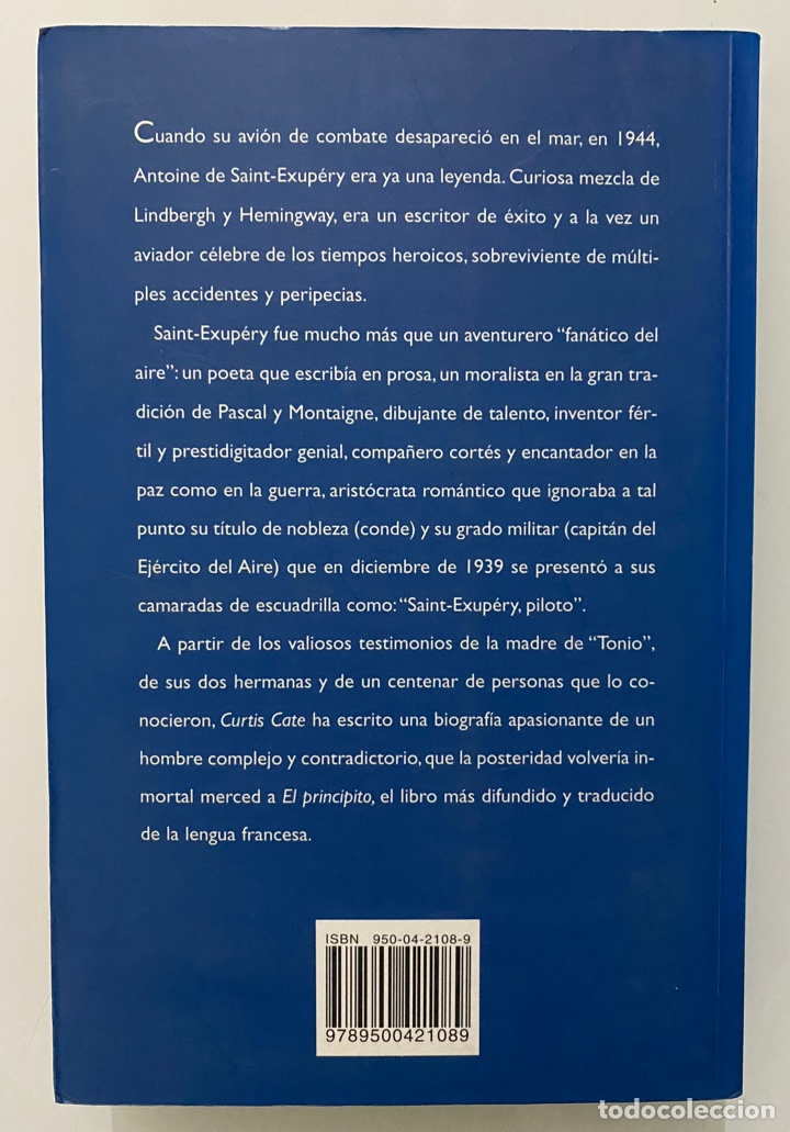 Libros de segunda mano: Saint-Exup&eacute;ry - CATE, Curtis - Foto 2