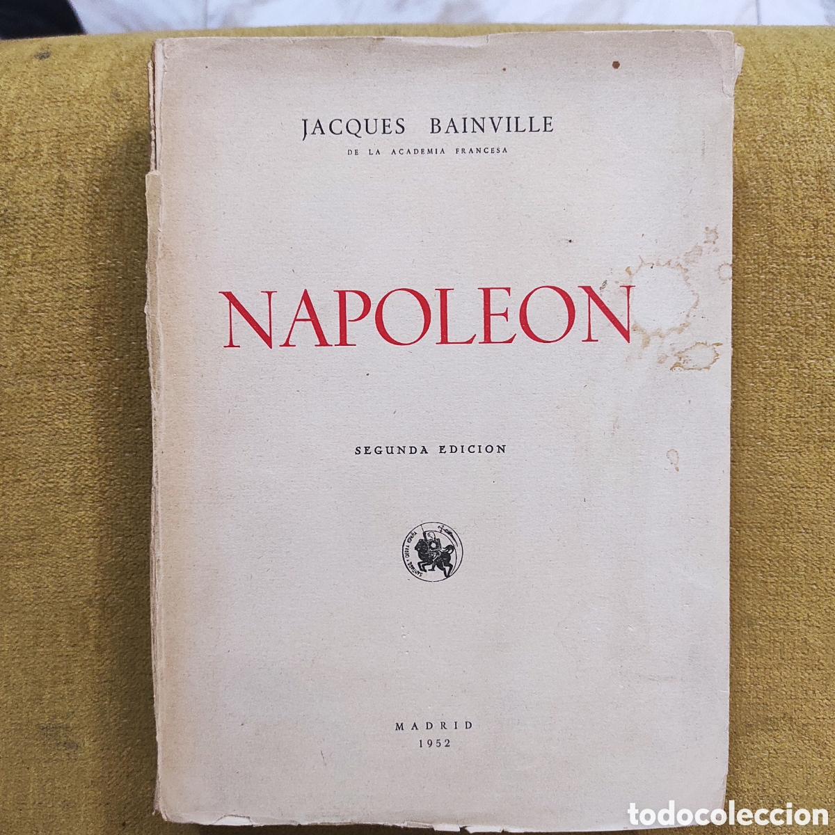 Libros de segunda mano: Napole&oacute;n. Jacques Bainville - Foto 1