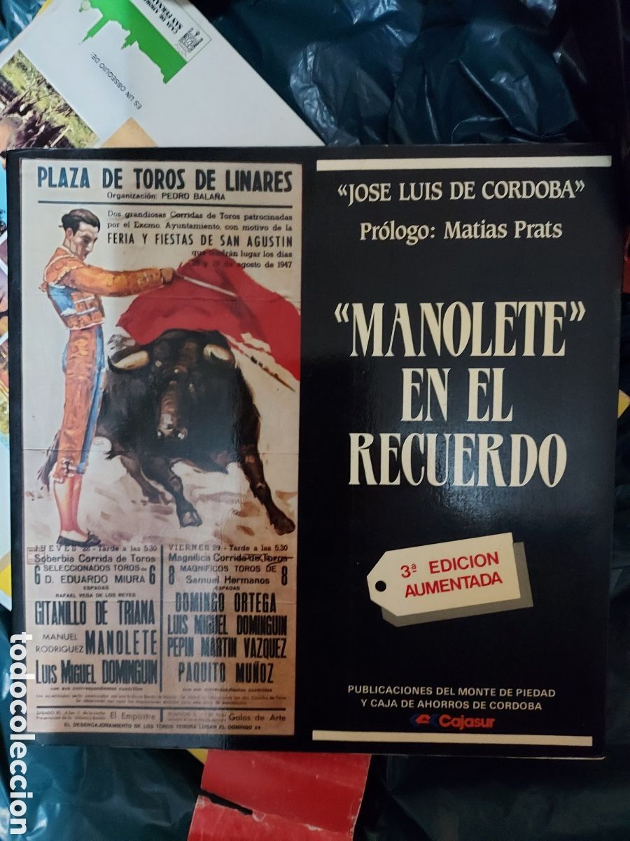Libros de segunda mano: MANOLETE EN EL RECUERDO - Foto 1