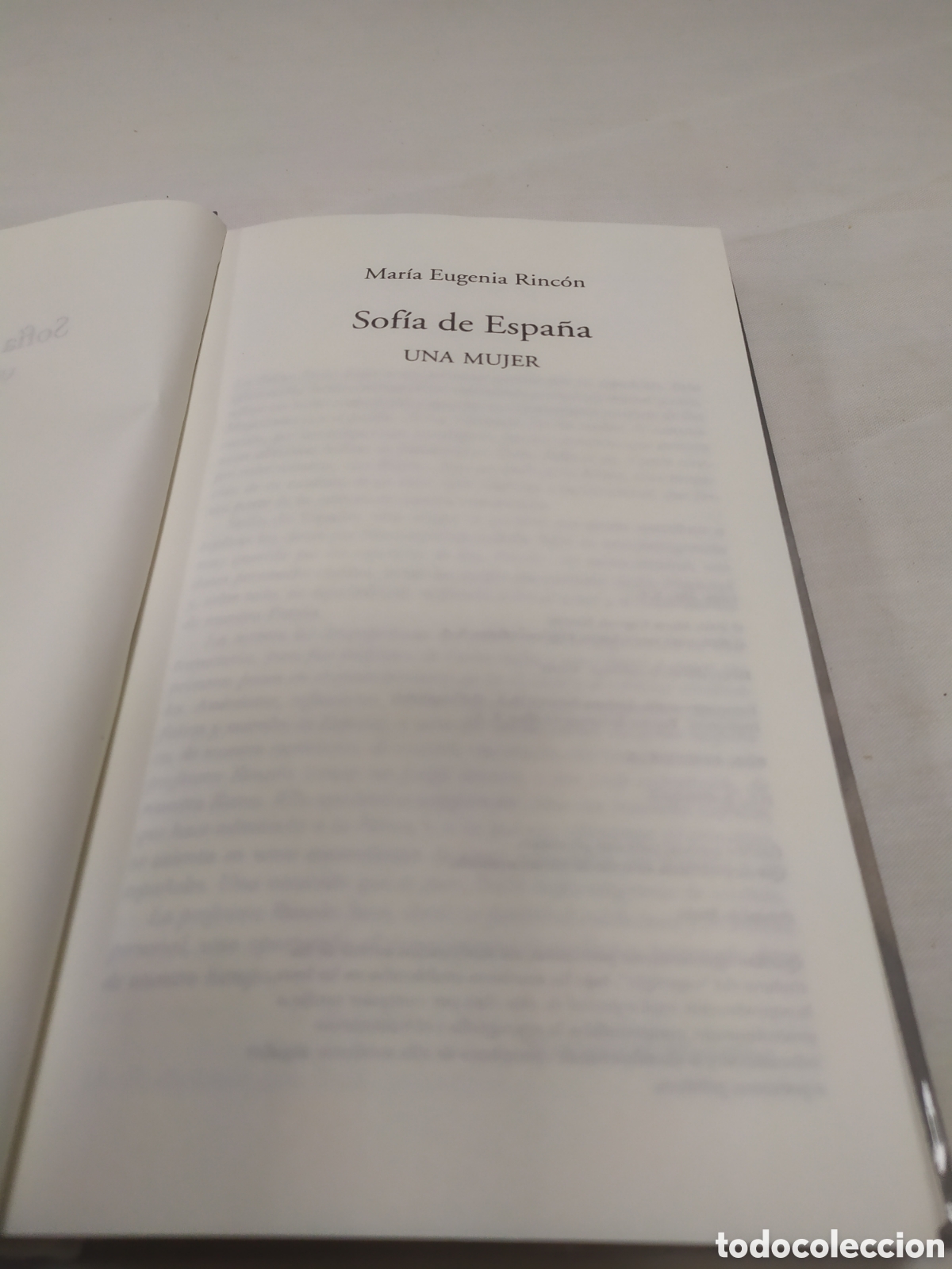 Libros de segunda mano: Sof&iacute;a de Espa&ntilde;a, una mujer. Mar&iacute;a Eugenia Rinc&oacute;n, 2005 - Foto 3