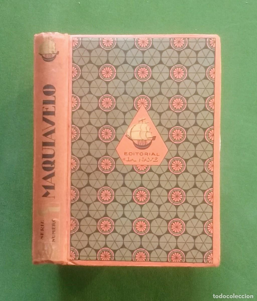 Libros de segunda mano: MAQUIAVELO - GIUSEPPE PREZZOLINI - 1941 - Foto 2