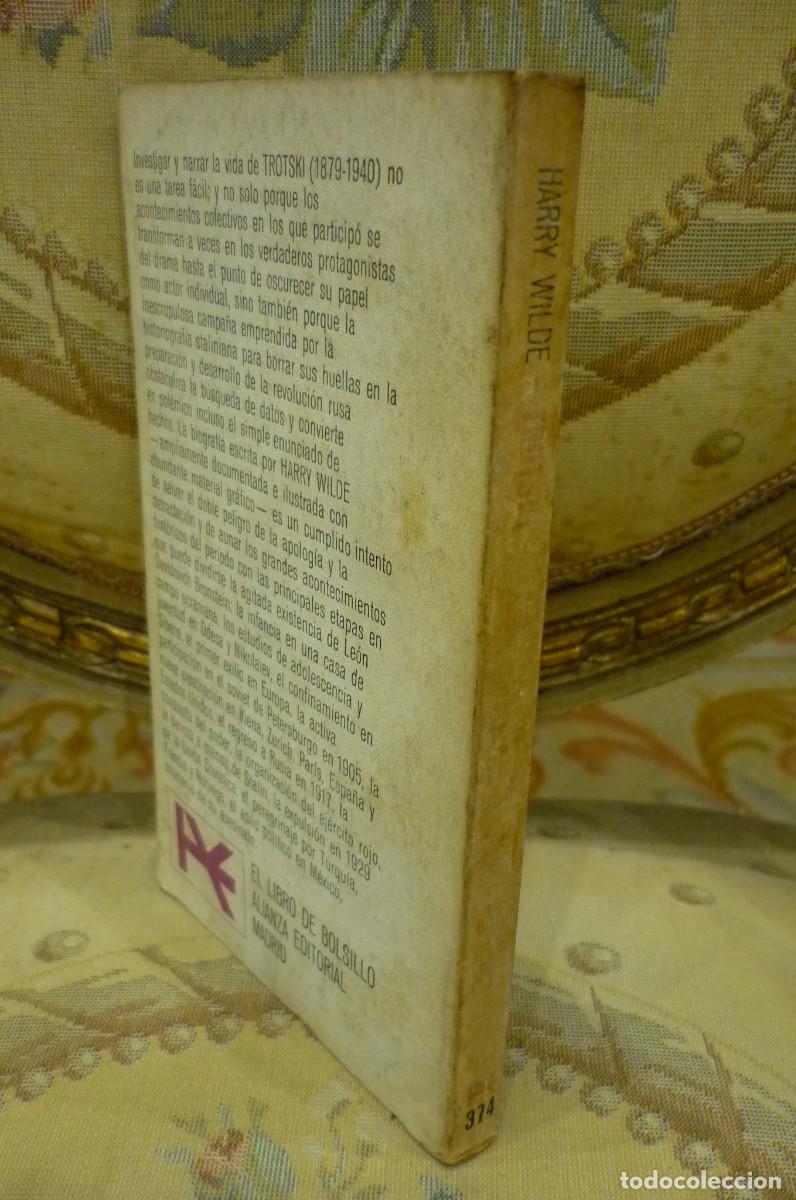 Libros de segunda mano: TROTSKY, DE HARRY WILDE. ALIANZA EDITORIAL, MADRID, 1972. - Foto 2