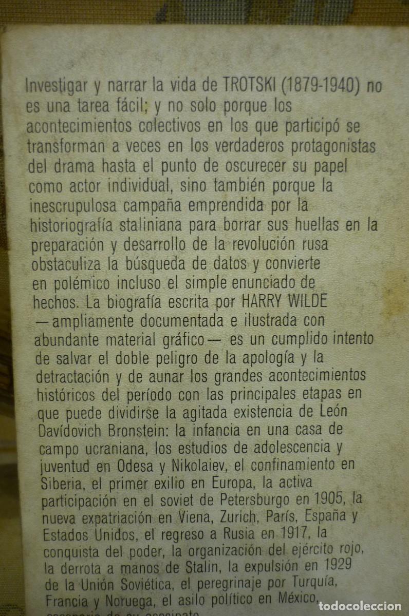 Libros de segunda mano: TROTSKY, DE HARRY WILDE. ALIANZA EDITORIAL, MADRID, 1972. - Foto 4