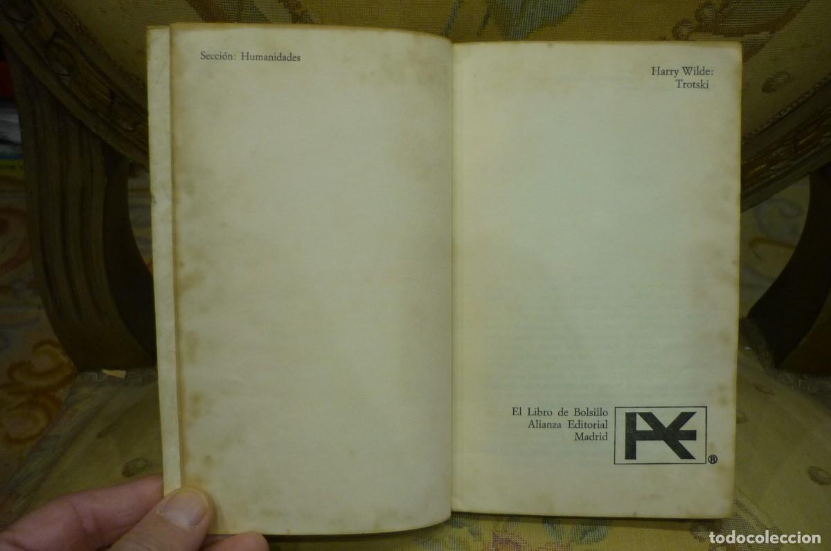 Libros de segunda mano: TROTSKY, DE HARRY WILDE. ALIANZA EDITORIAL, MADRID, 1972. - Foto 5