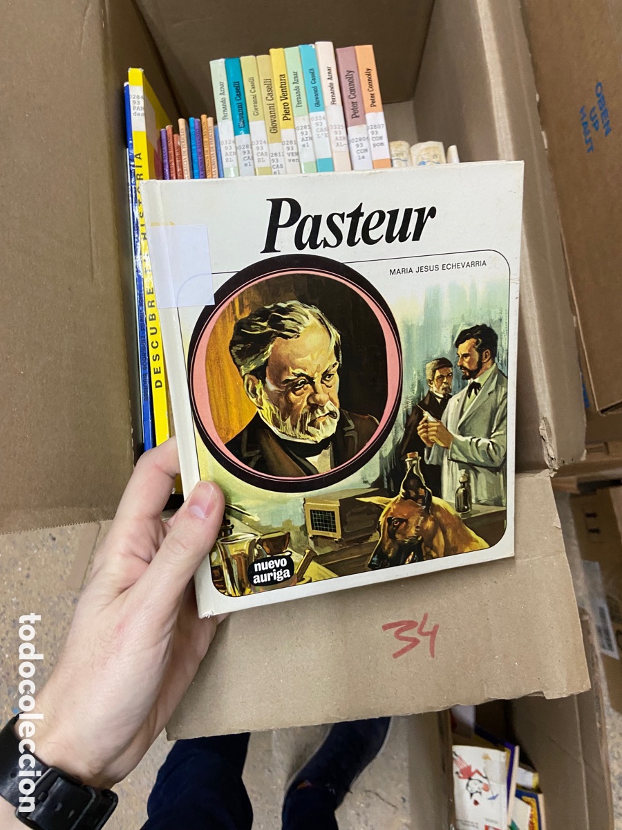 Libros de segunda mano: Caja34 PASTEUR - MARIA JESUS ECHEVARRIA - Foto 1