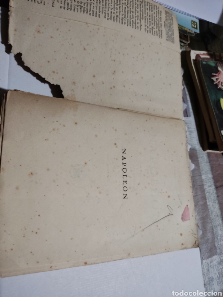 Libros de segunda mano: Libro NAPOLE&Oacute;N 1952 - Foto 2