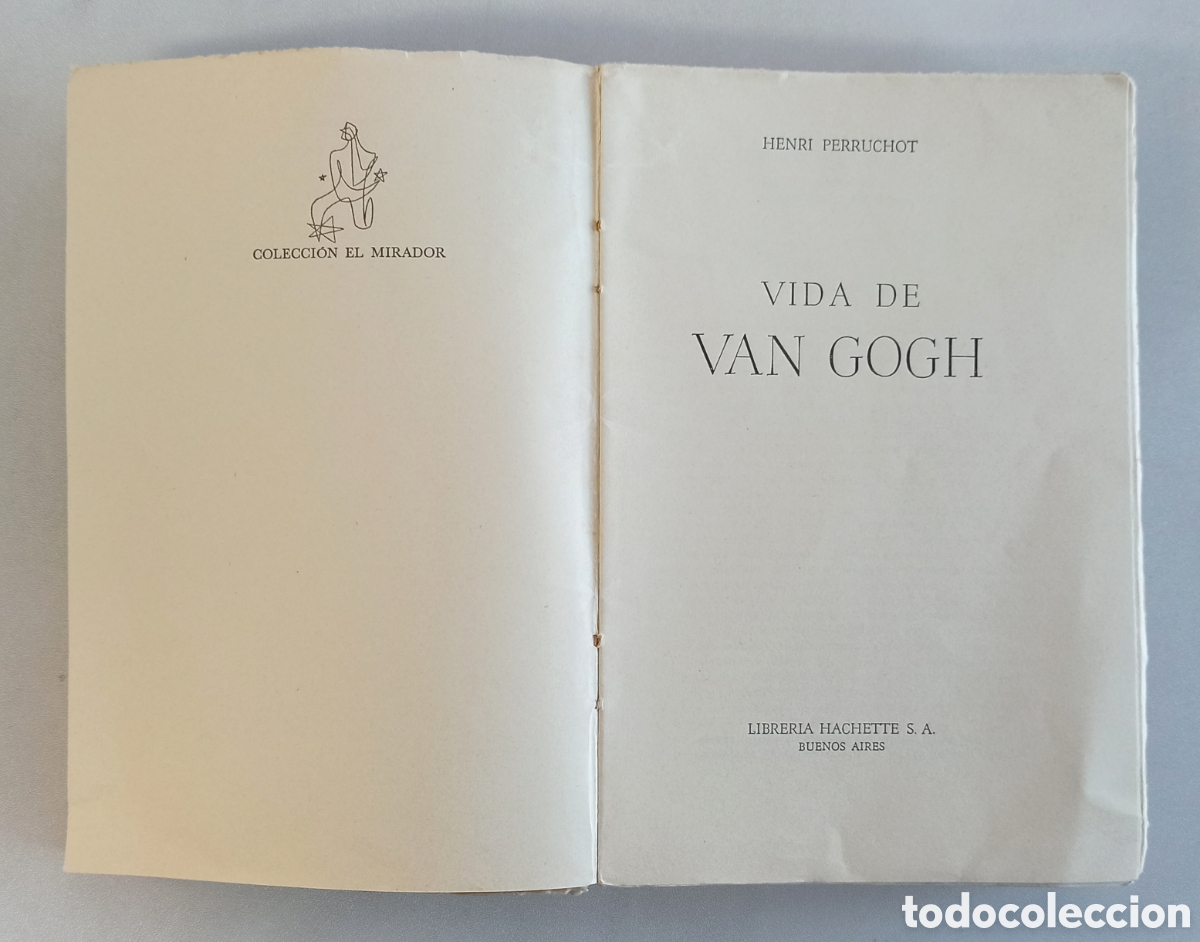Libros de segunda mano: Vida de Van Gogh. Perruchot. Hachette. 1955 - Foto 4