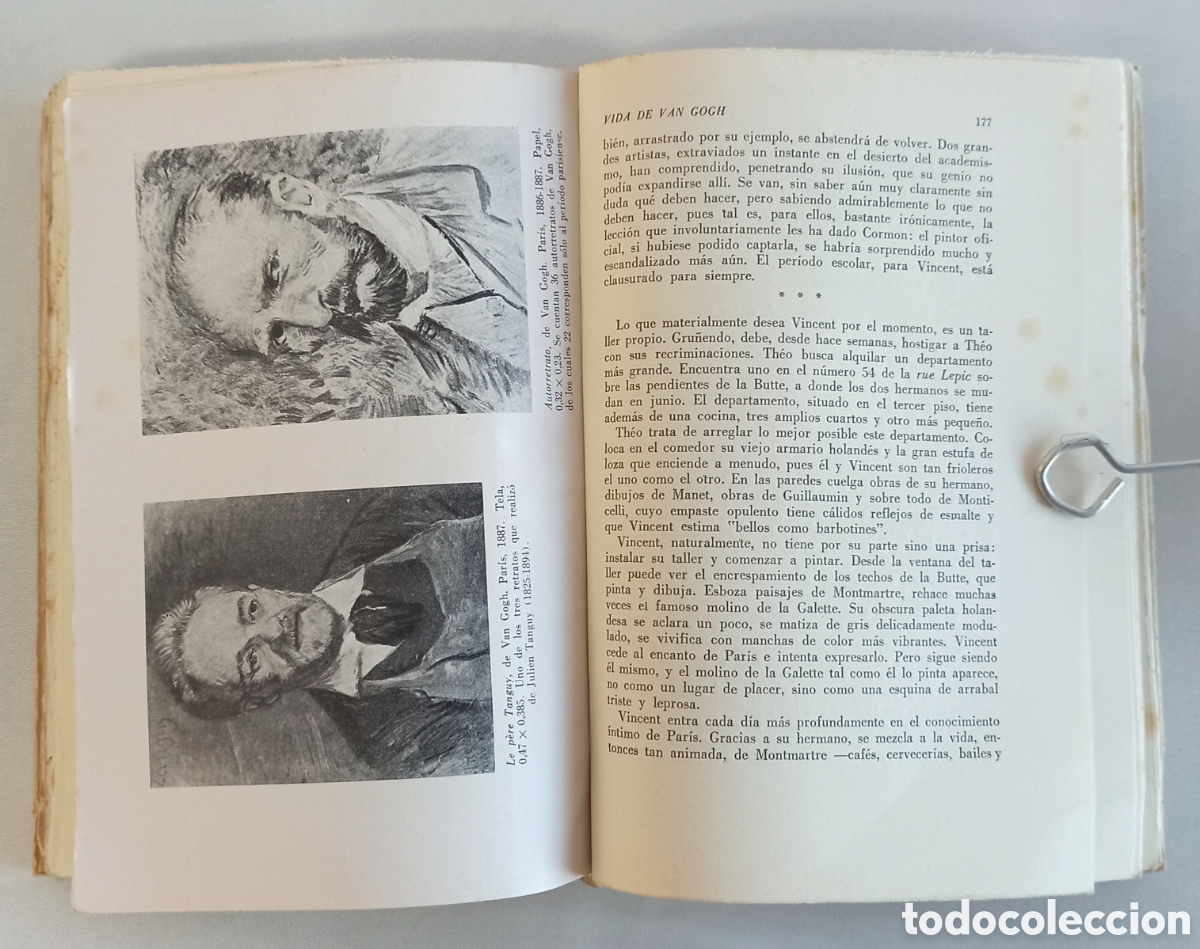 Libros de segunda mano: Vida de Van Gogh. Perruchot. Hachette. 1955 - Foto 7