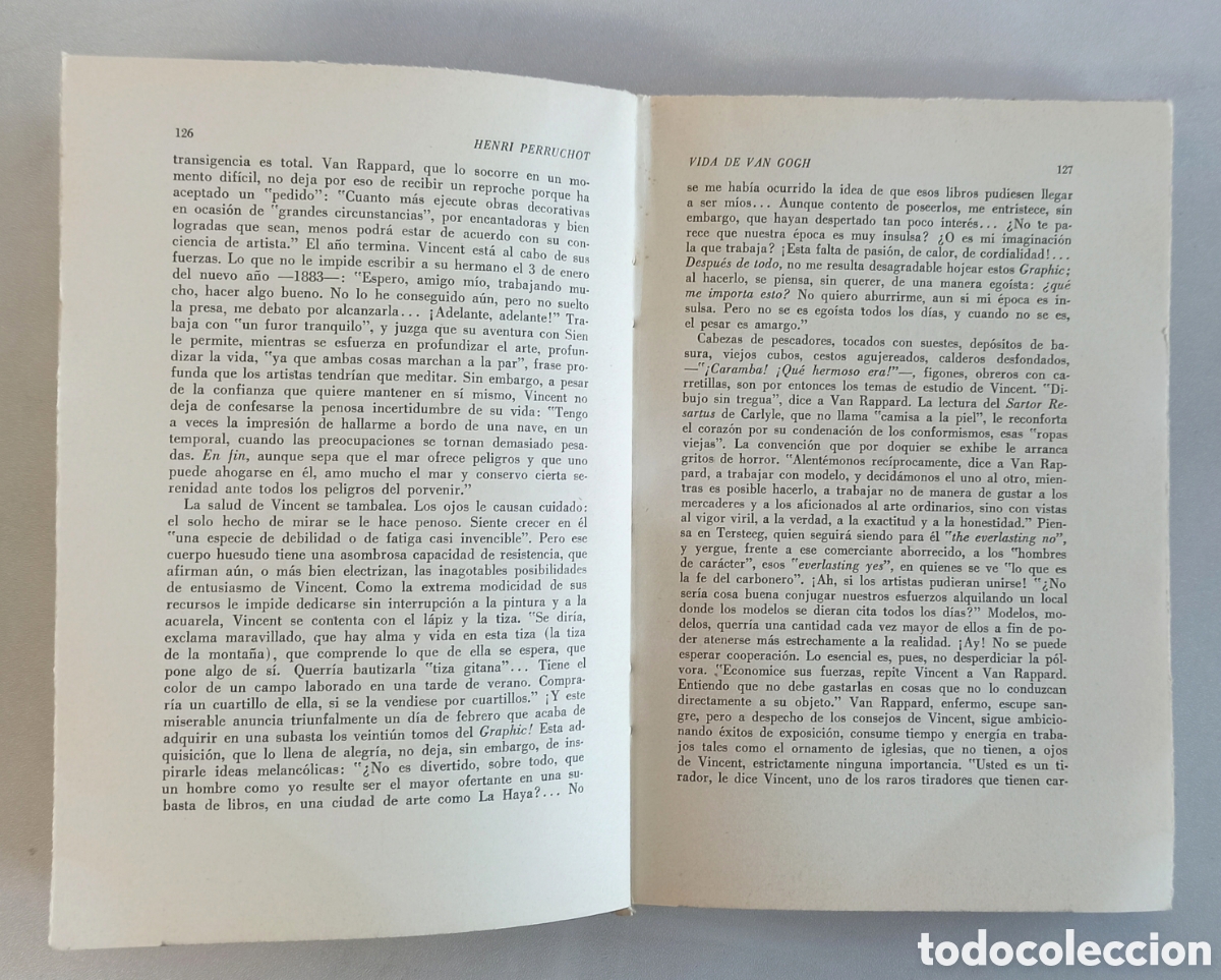 Libros de segunda mano: Vida de Van Gogh. Perruchot. Hachette. 1955 - Foto 9