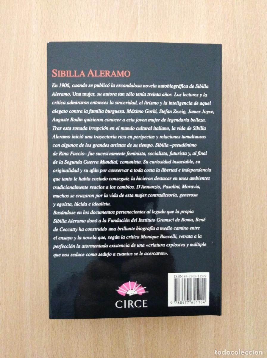 Libros de segunda mano: SIBILLA ALERAMO. Ren&eacute; de Ceccatty - Foto 2