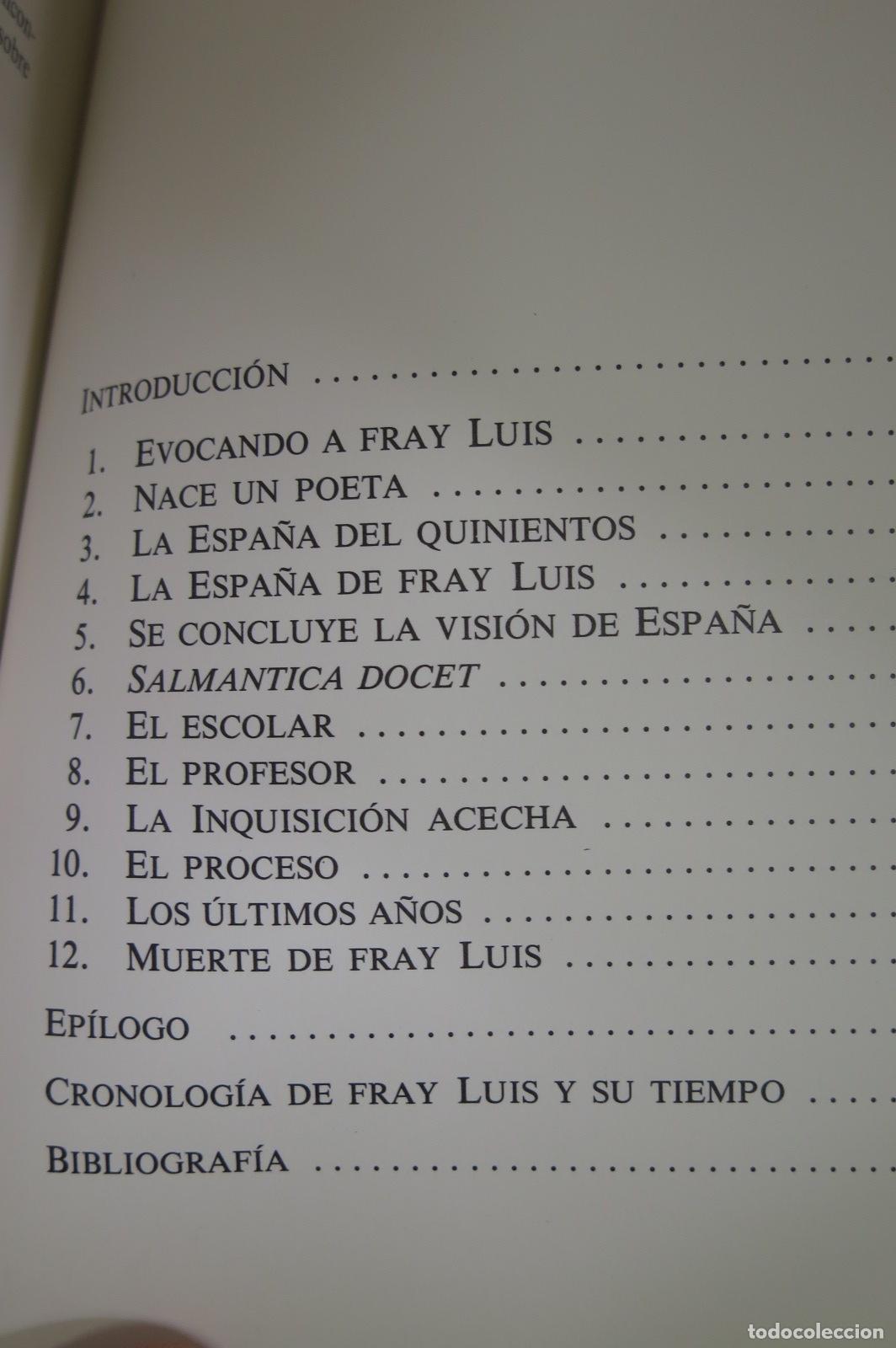 Libros de segunda mano: Fray Luis De Le&oacute;n. FENRNANDEZ ALVAREZ - Foto 2