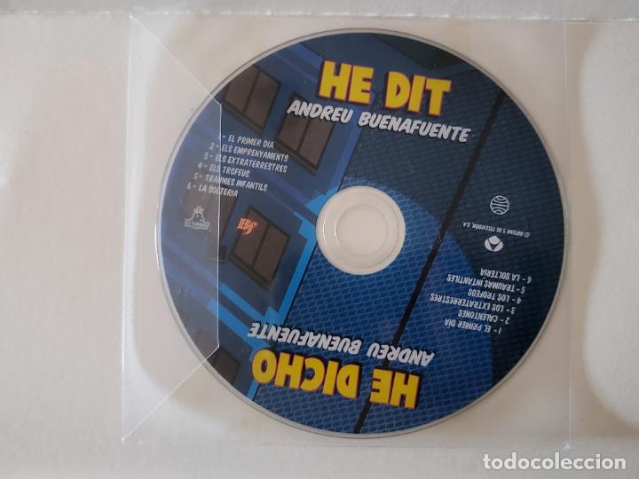 Libros de segunda mano: HE DICHO - ANDREU BUENAFUENTE - EL TERRAT - Foto 2