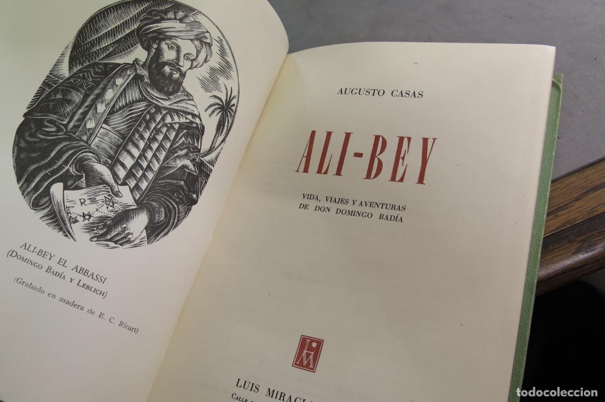 Libros de segunda mano: ALI -BEY. Augusto Casas - Foto 2