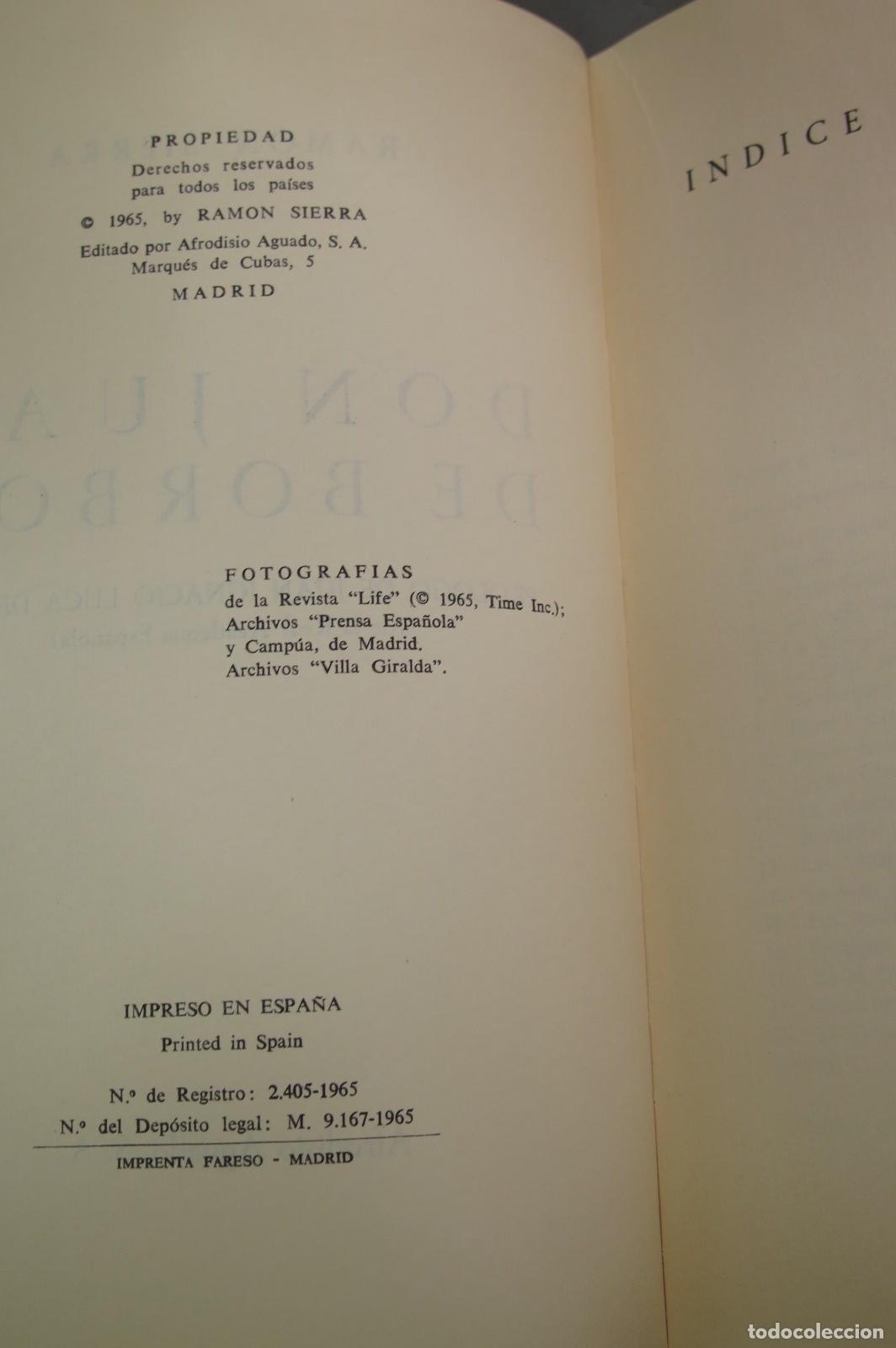 Libros de segunda mano: Don Juan de Borb&oacute;n. Sierra - Foto 2