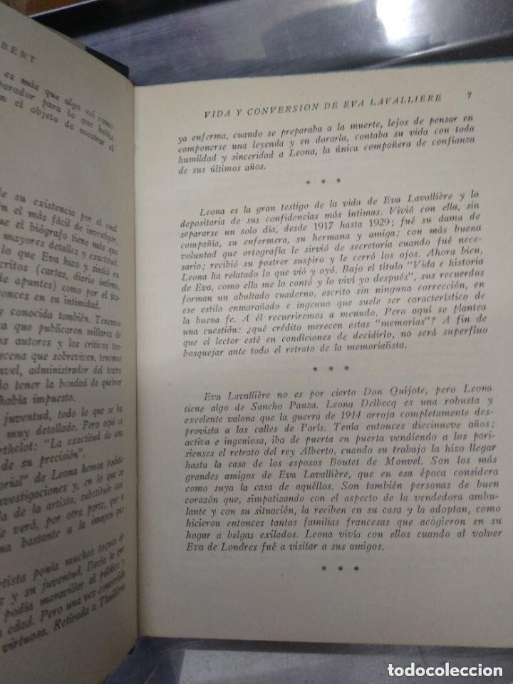 Libros de segunda mano: Vida y conversi&oacute;n de Eva Lavalli&egrave;re Omer Englebert - Foto 3