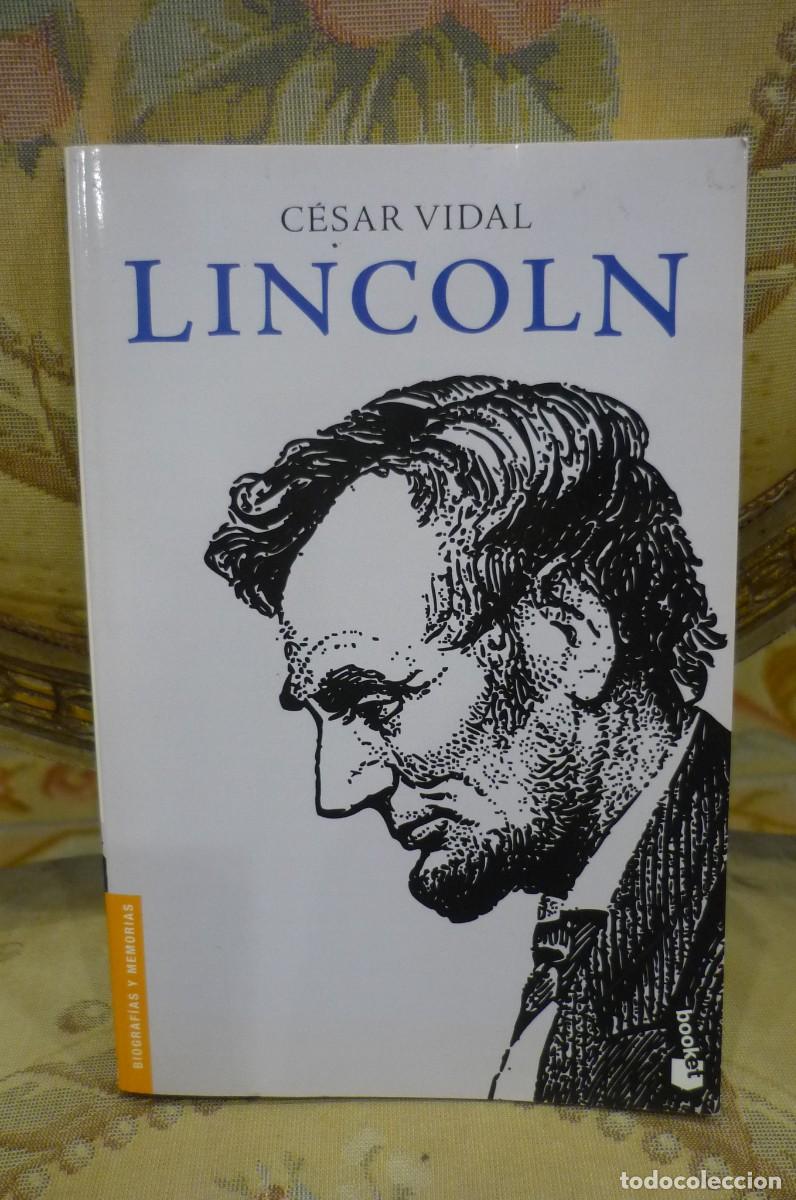 Libros de segunda mano: LINCOLN, DE C&Eacute;SAR VIDAL. EDITORIAL PLANETA 2013. - Foto 1