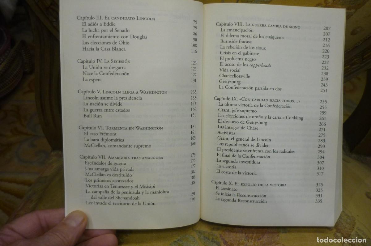 Libros de segunda mano: LINCOLN, DE C&Eacute;SAR VIDAL. EDITORIAL PLANETA 2013. - Foto 7