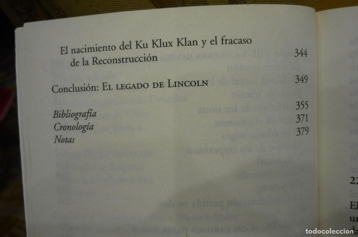 Libros de segunda mano: LINCOLN, DE C&Eacute;SAR VIDAL. EDITORIAL PLANETA 2013. - Foto 8