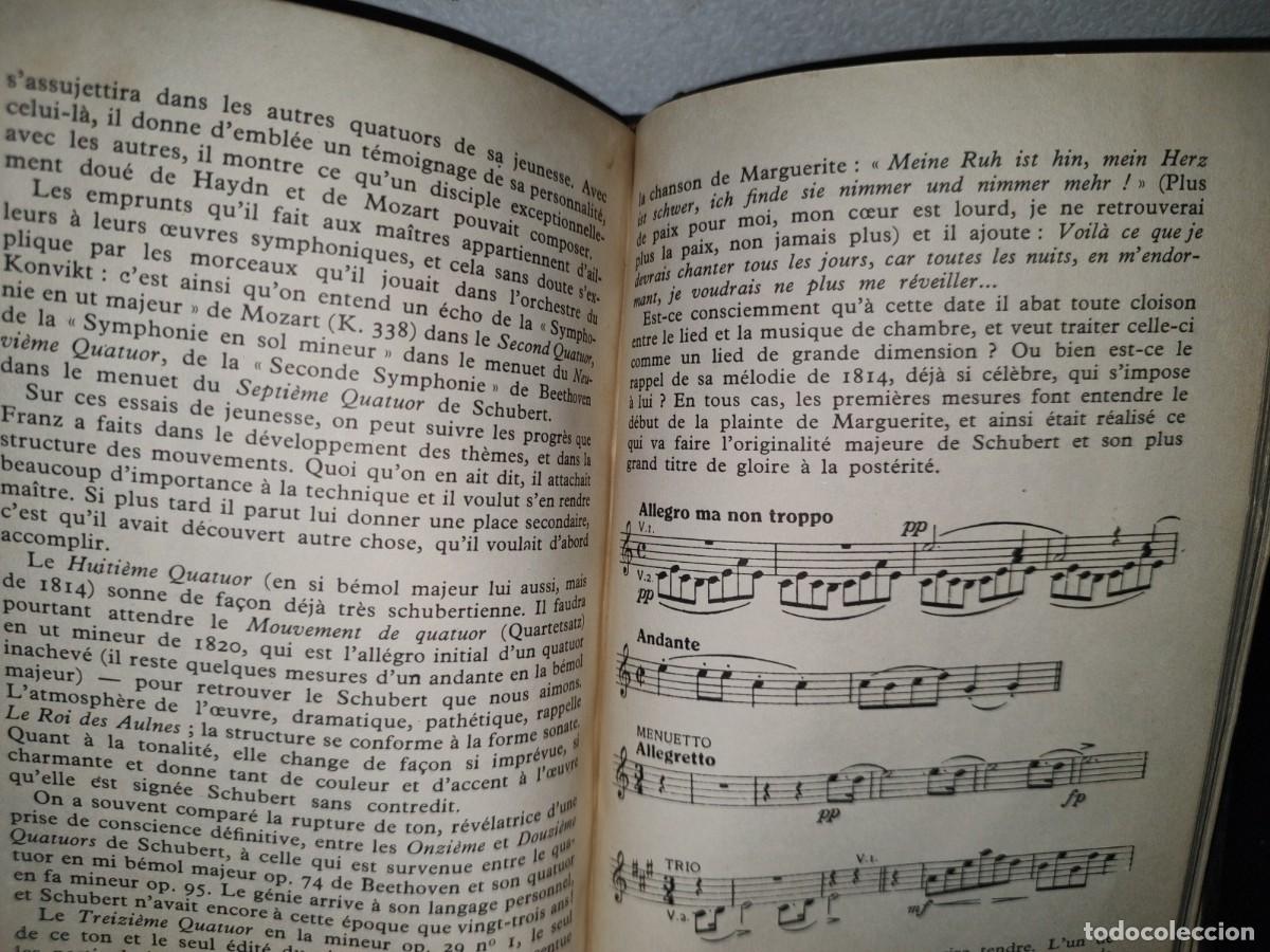 Libros de segunda mano: 57- FRANC&Eacute;S. SCHUBERT - MARCEL SCHNEIDER - 60S - 70S - Foto 13