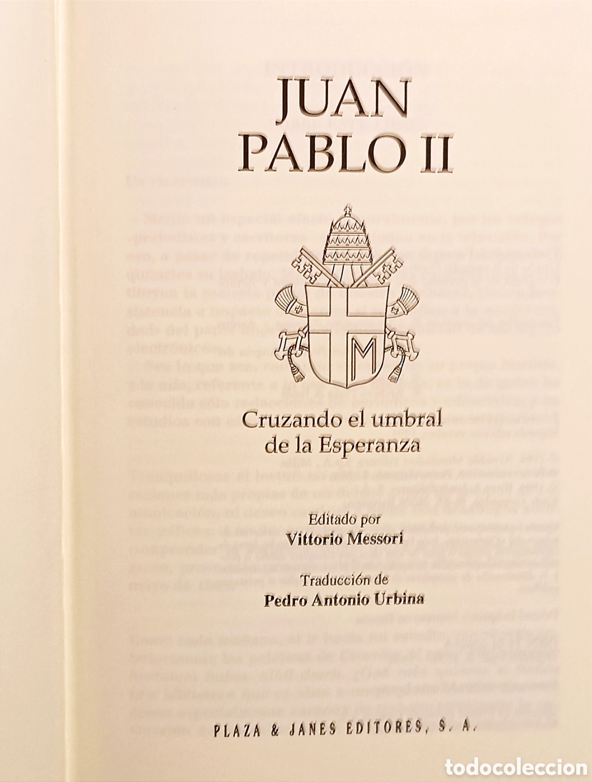 Libros de segunda mano: Cruzando el umbral de la esperanza - Foto 4