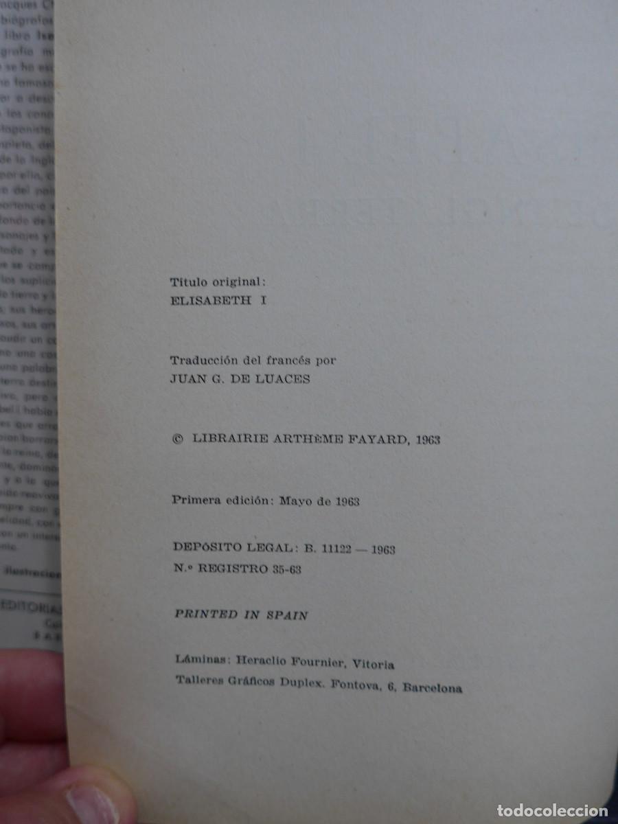 Libros de segunda mano: ISABEL I DE INGLATERRA EDITORIAL PLANETA - Foto 9