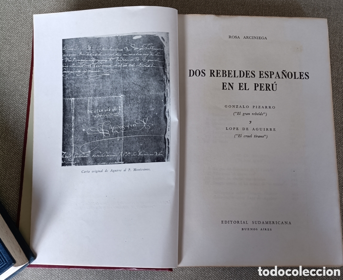 Libros de segunda mano: Dos Rebeldes Espa&ntilde;oles en el Per&uacute; 1946 - Foto 1