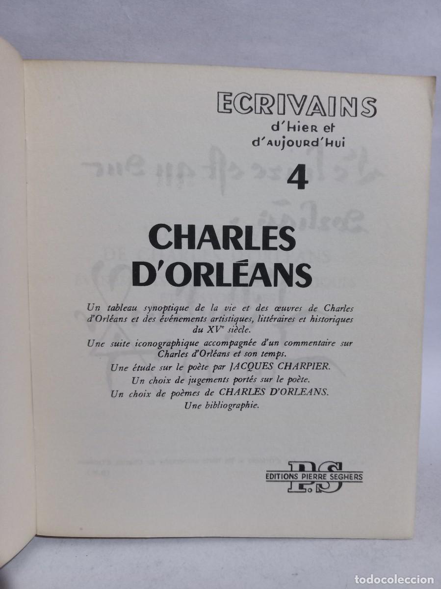 Libros de segunda mano: Jacques Charpier - Charles DOrl&eacute;ans - 1958 - Foto 3