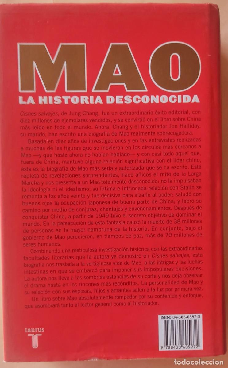 Libros de segunda mano: Jung Chang-Mao. - Foto 2