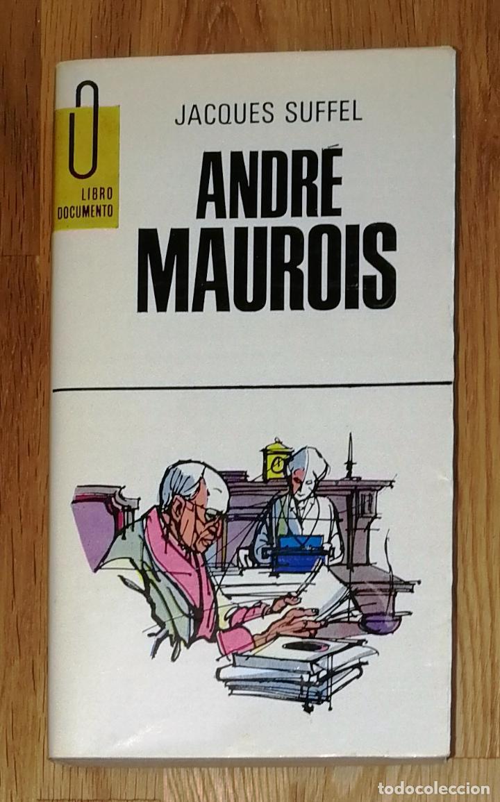 Libros de segunda mano: SUFFEL, Jacques. Andr&eacute; Maurois (Libro Documento ; 54). - Ediciones G.P., 1968 - Foto 1