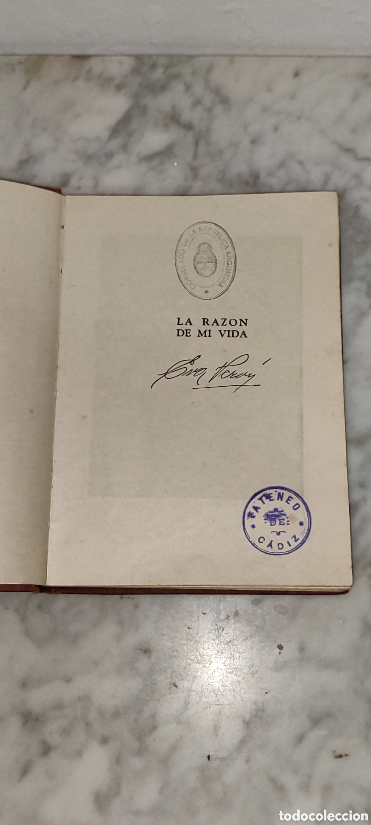 Libros de segunda mano: EVA PER&Oacute;N 1951 LA RAZ&Oacute;N DE M&Iacute; VIDA - Foto 3