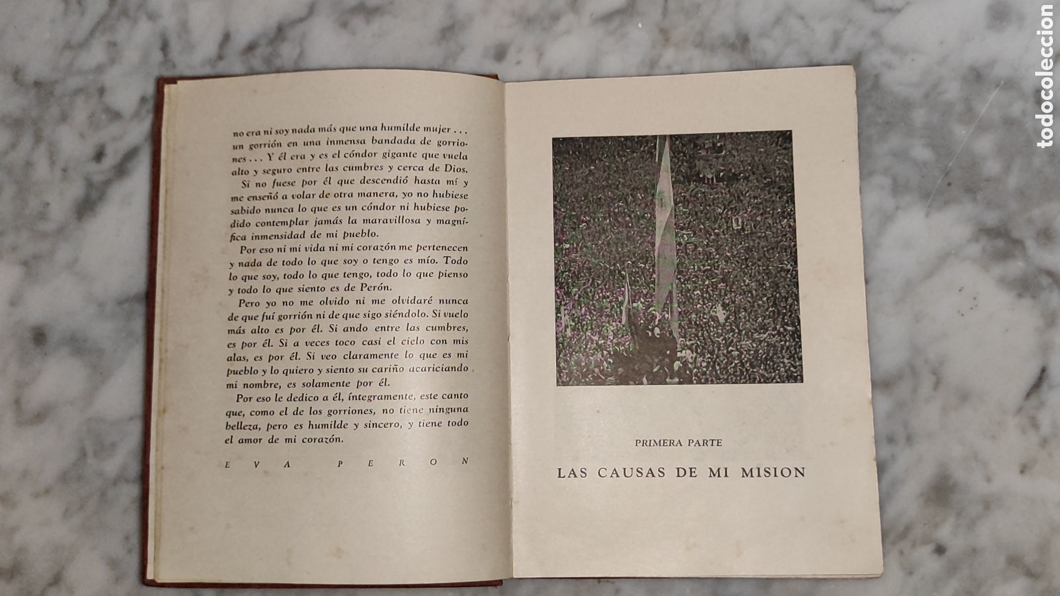 Libros de segunda mano: EVA PER&Oacute;N 1951 LA RAZ&Oacute;N DE M&Iacute; VIDA - Foto 5
