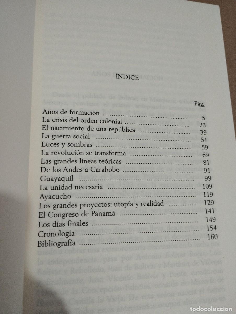 Libros de segunda mano: SIM&Oacute;N BOL&Iacute;VAR (NELSON MART&Iacute;NEZ D&Iacute;AZ) - Foto 3