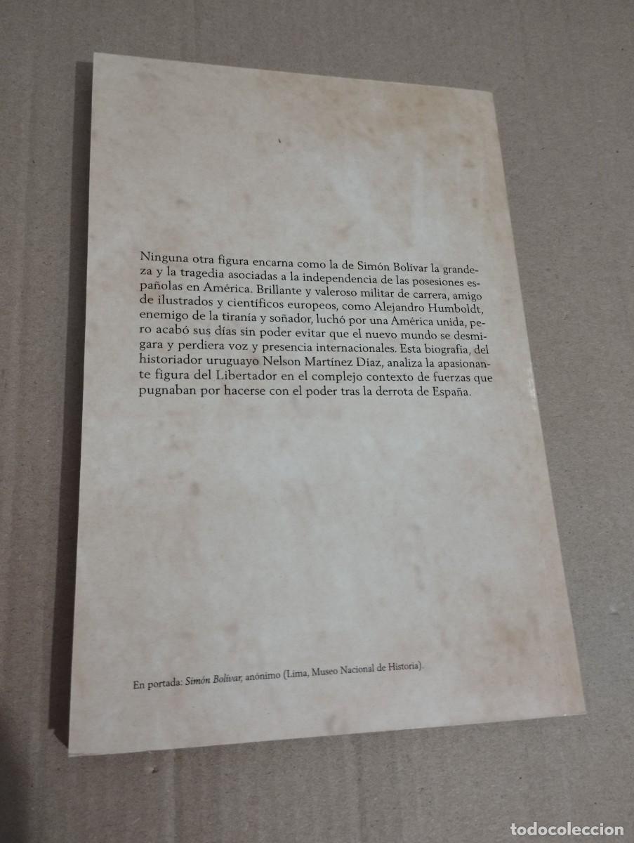 Libros de segunda mano: SIM&Oacute;N BOL&Iacute;VAR (NELSON MART&Iacute;NEZ D&Iacute;AZ) - Foto 4
