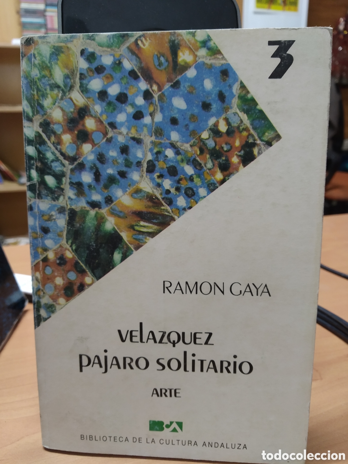 Libros de segunda mano: BIBLIOTECA DE LA CULTURA ANDALUZA N.3. VEL&Aacute;ZQUEZ. P&Aacute;JARO SOLITARIO. R. GAYA
