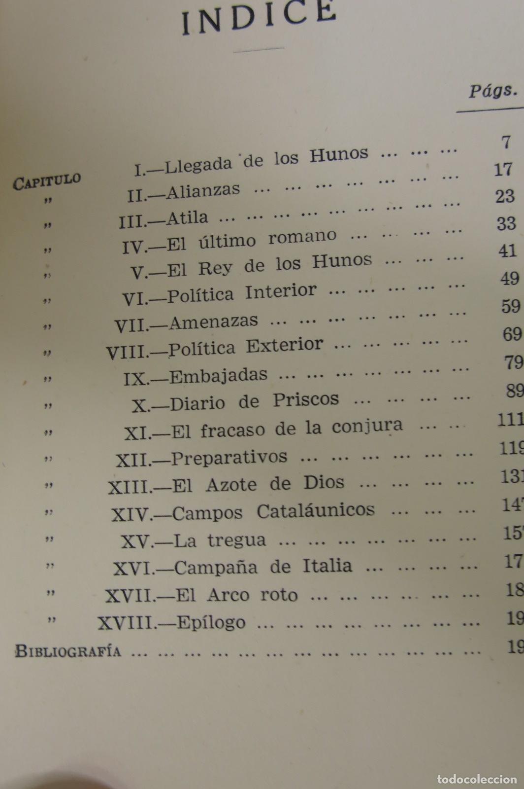 Libros de segunda mano: La vida de Atila. Marcel Brion - Foto 2