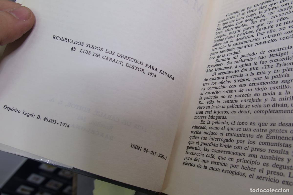 Libros de segunda mano: Memorias. Mindszenty - Foto 2