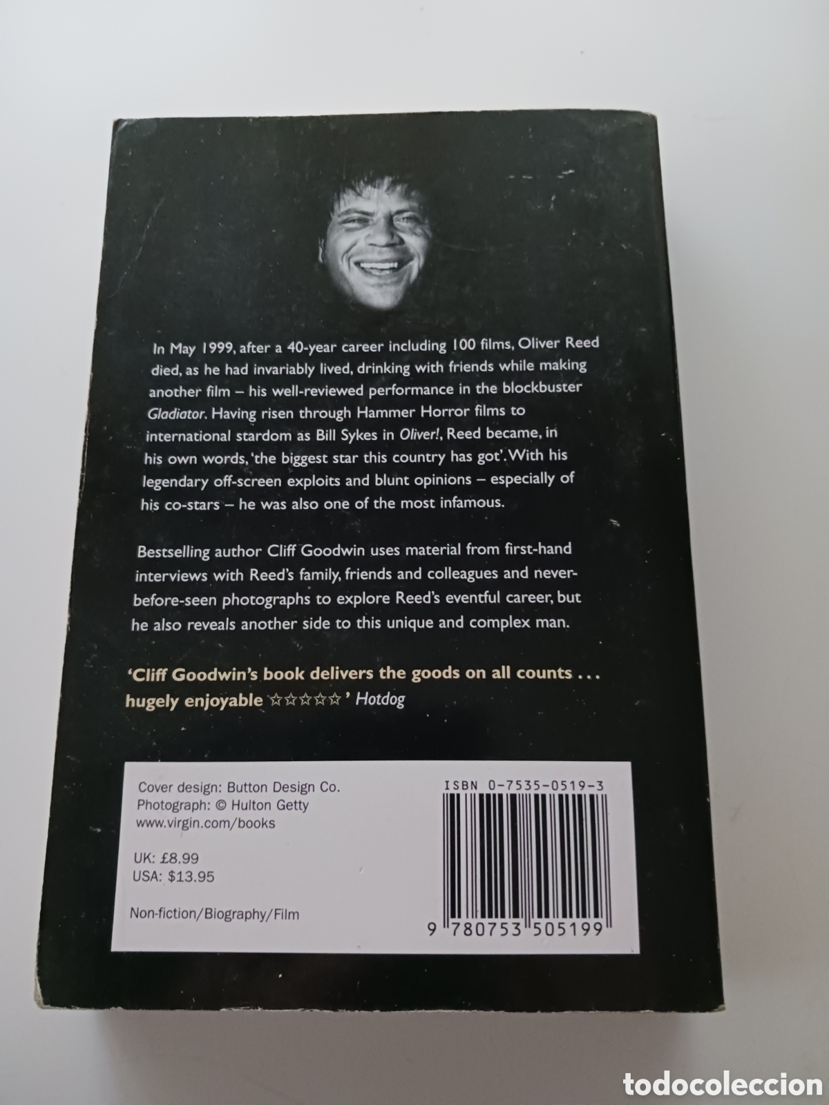 Evil Spirits: The Life of Oliver Reed by Goodwin, Cliff