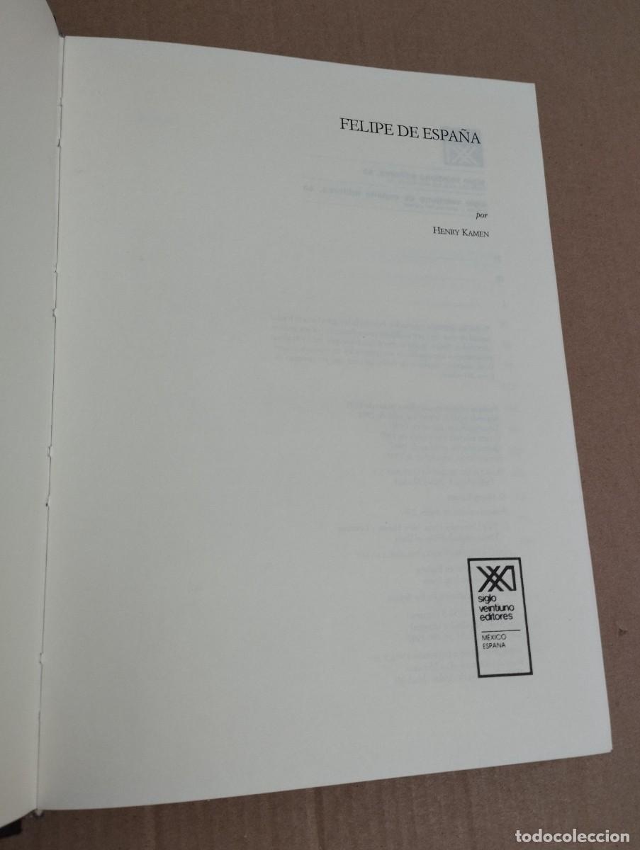 Libros de segunda mano: FELIPE DE ESPA&Ntilde;A (HENRY KAMEN) - Foto 4